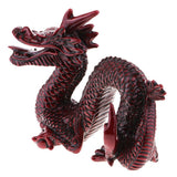 Max Chinese Zodiac Resin Unicorn Dragon Figurine Hand Painted Toy Home Ornaments