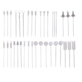 Max Stainless Steel Cocktail Sign Cocktail Picks Fruit Food Spears Bar Tools 1