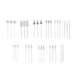 Max Stainless Steel Cocktail Sign Cocktail Picks Fruit Food Spears Bar Tools 1