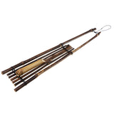 Max Japanese Style Black Bamboo Wall Vase Creative Home Decor Entrance Ornament