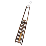 Max Japanese Style Black Bamboo Wall Vase Creative Home Decor Entrance Ornament