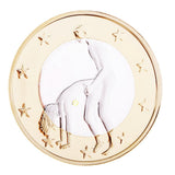 Maxbell Gold and Silver Plated Metal Coins for Adults Souvenir Gifts Collection  #3