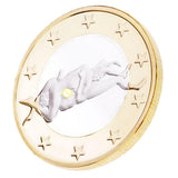 Maxbell Gold and Silver Plated Metal Coins for Adults Souvenir Gifts Collection  #12