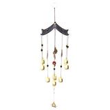 Max Hanging Wind Chime Bell Magnet Aeolian Bells Doorbell Pendant Home Decor #8