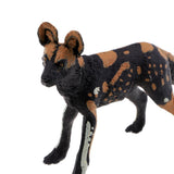 Max Wildlife Animals Action Model Toy for Chidren Gift African Wild Dog