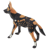 Max Wildlife Animals Action Model Toy for Chidren Gift African Wild Dog