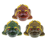 Max Resin Discoloration Three Feet Chinese Toad Cute Pet Tea Tray Turn Gold