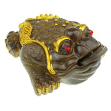 Max Resin Discoloration Three Feet Chinese Toad Cute Pet Tea Tray Turn Gold