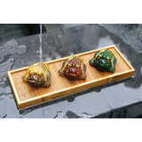 Max Resin Discoloration Three Feet Chinese Toad Cute Pet Tea Tray Turn Gold