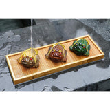 Max Resin Discoloration Three Feet Chinese Toad Cute Pet Tea Tray Turn Red