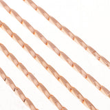 Max 5Pcs 7.5inch Stainless Steel Stirrer Cocktail Swizzle Stick Rose Gold-Thread