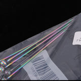 Max 5Pcs/set Stainless steel Cocktail Picks Cocktail Fruit Sticks Bar Tools Bead-Multicolor