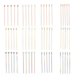 Max 5Pcs/set Stainless steel Cocktail Picks Cocktail Fruit Sticks Bar Tools Bead-Multicolor