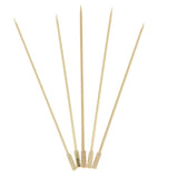 Max 5Pcs/set Stainless steel Cocktail Picks Cocktail Fruit Sticks Bar Tools Square -Gold