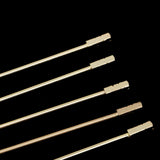Max 5Pcs/set Stainless steel Cocktail Picks Cocktail Fruit Sticks Bar Tools Square -Gold