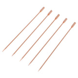 Max 5Pcs/set Stainless steel Cocktail Picks Cocktail Fruit Sticks Bar Tools Cylinder-Rose Gold