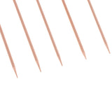 Max 5Pcs/set Stainless steel Cocktail Picks Cocktail Fruit Sticks Bar Tools Circle-Rose Gold