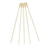 Max 5Pcs/set Stainless steel Cocktail Picks Cocktail Fruit Sticks Bar Tools Cylinder -Gold