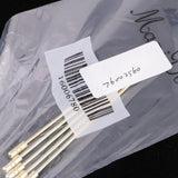 Max 5Pcs/set Stainless steel Cocktail Picks Cocktail Fruit Sticks Bar Tools Cylinder -Gold