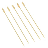 Max 5Pcs/set Stainless steel Cocktail Picks Cocktail Fruit Sticks Bar Tools Cylinder -Gold