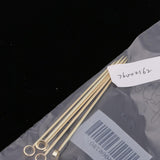 Max 5Pcs/set Stainless steel Cocktail Picks Cocktail Fruit Sticks Bar Tools Circle -Gold