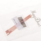 Max 5Pcs/set Stainless steel Cocktail Picks Cocktail Fruit Sticks Bar Tools Square-Rose Gold