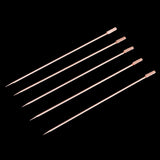 Max 5Pcs/set Stainless steel Cocktail Picks Cocktail Fruit Sticks Bar Tools Square-Rose Gold