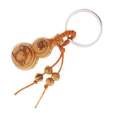 Max Bottle Gourd Mahogany Carving Car/Bag/Purse Key Ring Pendant Keychain 1