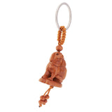 Max Chinese Solid Mahogany Carving Car/Bag/Purse Key Ring Pendant Keychain 5