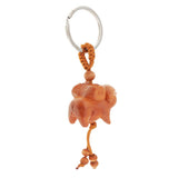 Max Chinese Solid Mahogany Carving Car/Bag/Purse Key Ring Pendant Keychain 11