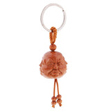 Max Wooden Carving Car/Bag/Purse Key Ring Lucky Pendant Key Chain 9