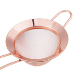 Max 1PC Filter Strainer Hot Pot Juice Spoon Colanders Kitchen Tools  Rose Gold
