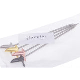 Max 4pcs Stainless Steel Cocktail Signs Cocktail Picks Food Spears Bar Tools