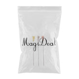 Max 3pcs Stainless Steel Cocktail Sign Cocktail Pick Fruit Food Spears Bar Tools