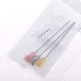 Max 3pcs Stainless Steel Cocktail Sign Cocktail Pick Fruit Food Spears Bar Tools