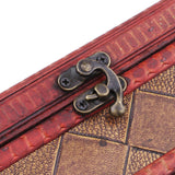 Max Vintage Tissue Box Wooden Creative Paper Boxes Home Car Napkin Holder Case Plaid
