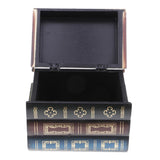 Max Antique style Book Design Jewelry Box Dressing Table Home Decoration Accs S