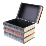 Max Antique style Book Design Jewelry Box Dressing Table Home Decoration Accs L