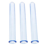 Max 3Pcs Round Bottom Plastic Test Tube Cocktail Bar Supplies Plastic Products Blue 15cm