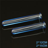 Max 3Pcs Round Bottom Plastic Test Tube Cocktail Bar Supplies Plastic Products Blue 15cm