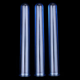 Max 3Pcs Round Bottom Plastic Test Tube Cocktail Bar Supplies Plastic Products Blue 15cm
