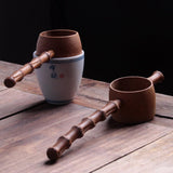 Max Bamboo Tea Strainer Infuser Tea Filter Mesh Spoon Loose Tea Leaf Tea Set