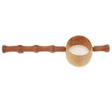 Max Bamboo Tea Strainer Infuser Tea Filter Mesh Spoon Loose Tea Leaf Tea Set