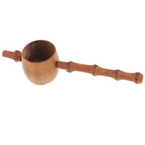 Max Bamboo Tea Strainer Infuser Tea Filter Punching Hole Spoon Loose Tea Leaf