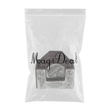 Max Solid Wood Coasters Cup Pad Heat Insulation Pad Set for Hotel Restaurant D