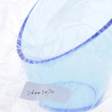 Max Acrylic Salad Fruit Dessert Bowl Food Container Snack Plate Container Blue