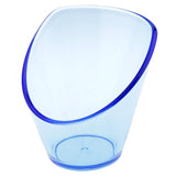 Max Acrylic Salad Fruit Dessert Bowl Food Container Snack Plate Container Blue