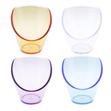 Max Acrylic Salad Fruit Dessert Bowl Food Container Snack Plate Container Blue