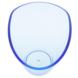 Max Acrylic Salad Fruit Dessert Bowl Food Container Snack Plate Container Blue