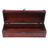 Max Vintage Portable Wood Wine Box Unique Gift Wine Storage Box Bottle Packag